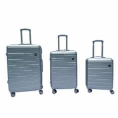Linder Exclusiv Sada cestovních kufrů SC2002 Světle šedá