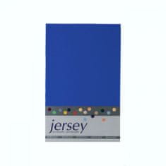 SCANquilt Prestieradlo JERSEY modrá 90x200 cm