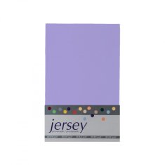SCANquilt Prestieradlo JERSEY svetlá fialová 90x200 cm