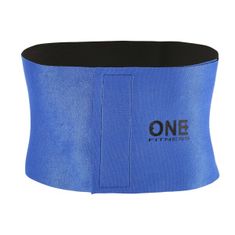 ONE Fitness Súprava masážnej obruče so závažím OHA01 a zoštíhľujúceho pásu BR125 fialová