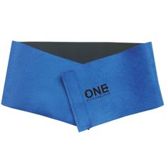 ONE Fitness Súprava masážnej obruče so závažím OHA01 a zoštíhľujúceho pásu BR125 modrá