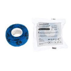 Vitammy Autoband Samolepiaca bandáž s potlačou labky, modrá, 2,5cmx450cm