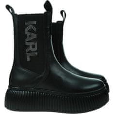 Karl Lagerfeld Chelsea boots čierna 39 EU Karl Lo Kc Karl Logo Gore