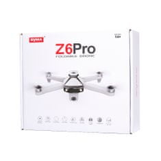 WOWO Syma Z6PRO GPS 4K - Diaľkovo Ovládaný Dron s 5G Wifi FPV Kamerou, 2,4 GHz
