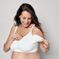 Medela Podprsenka Ultra tehotenská a dojčiaca Keep Cool, biela XL