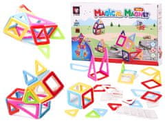 WOWO MAGICKÝ MAGNET MINI - Magnetické Bloky pre Deti, 38 Kusov, Verzia 3, pre deti od 3 rokov