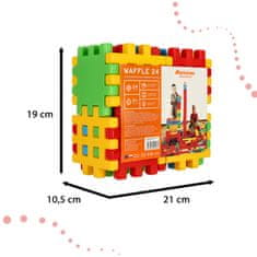 WOWO MARIOINEX Cube - Stavebné Bloky s 24 Prvkami, Poľská Výroba