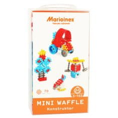 WOWO MARIOINEX Mini Vafle - Stavebné Bloky pre Chlapcov, 70 Prvkov, Poľská Výroba