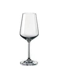 Crystalex Bohemia Crystal Poháre na víno Sandra 40728/350ml (set po 6ks)