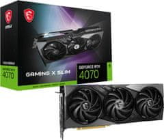 MSI GeForce RTX 4070 GAMING X SLIM 12G, 12GB GDDR6X