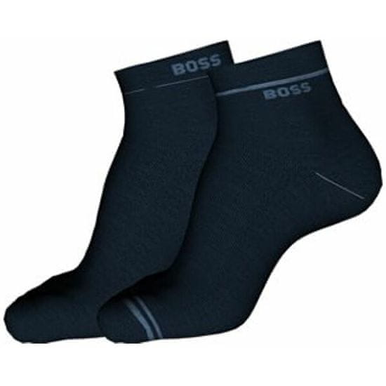 Hugo Boss 2 PACK - pánske ponožky BOSS 50501341-401