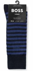 Hugo Boss 2 PACK - pánske ponožky BOSS 50501330-401 (Veľkosť 39-42)