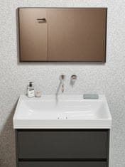 Gsi Sapho, NUBES keramické umývadlo 100x50 cm, 2 otvory, biela ExtraGlaze, 9623211