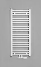 Bruckner , ALBRECHT vykurovacie teleso 400x930 mm, stredové pripojenie, biela, 600.111.4