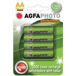 Agfaphoto nabíjací NiMH batéria AA, 1.2V 2300mAh, 4ks