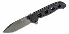CRKT CR-M21-02G M21 - 02G BLACK taktický vreckový nôž 7,6 cm, čierna, šedá, G10