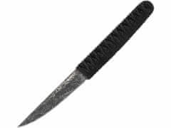 CRKT CR-2367 OBAKE BLACK každodenný nôž 9 cm, koža raje, nylonové vlákna, puzdro zytel, šnúrka