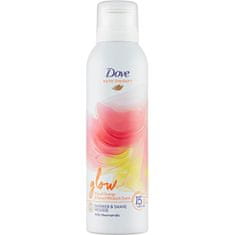 Dove Sprchová a holiaca pena Glow (Shower & Shave Mousse) 200 ml