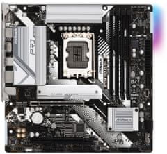 ASRock B760M PRE RS/D4 / Intel B760 / LGA1700 / 4x DDR4 / 2x M.2 / HDMI / DP / USB-C / mATX