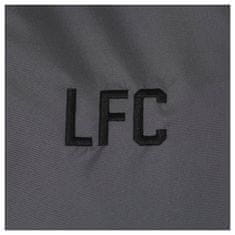 FAN SHOP SLOVAKIA Bunda Liverpool FC s kapucňou, zips, vrecká, znak, sivá | L