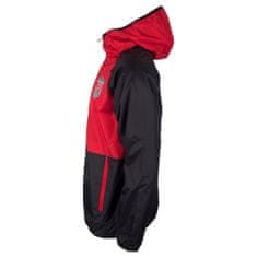 FAN SHOP SLOVAKIA Bunda Liverpool FC s kapucňou, zips, vrecká, znak, čierno-červená | M