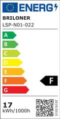 BRILONER BRILONER RGB CCT LED stropné svietidlo, 59,7 cm, 44 W, 4400 lm, čierna BRILO 3755-015