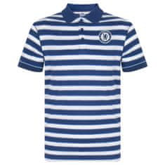 FAN SHOP SLOVAKIA Polo Tričko Chelsea FC, vyšitý znak, poly-bavlna, modro-biele | M