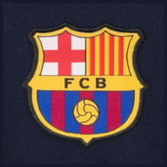FAN SHOP SLOVAKIA Polo Tričko FC Barcelona, vyšitý znak, poly-bavlna, modrá | M