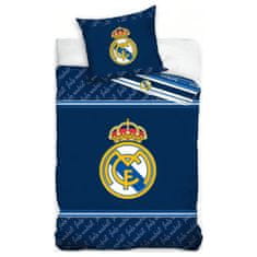 FAN SHOP SLOVAKIA Obliečky Real Madrid FC, Modré, 100% Bavlna, 140x200, 60x80 cm