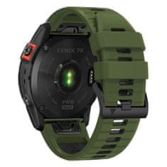 Tech-protect Iconband remienok na Garmin Fenix 5 / 6 / 6 Pro / 7, green/black