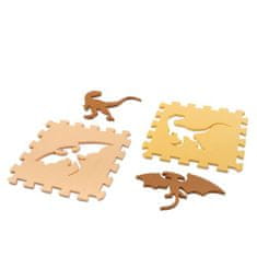 KIK KX5421 Penové puzzle na zem dinosaury