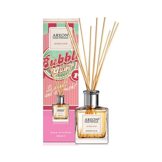 Areon Aróma difuzér Home Perfume Sticks 150 ml – vôňa Bubble Gum