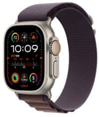 Apple Watch Ultra 2, Alpine Loop, Indigo, Medium (MRET3CS/A)