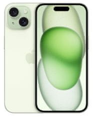 Apple iPhone 15, 128GB, Green (MTP53SX/A) - rozbalené