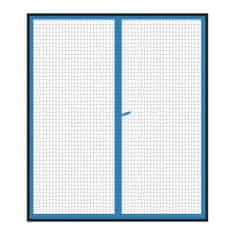 ORION Sieť proti hmyzu okno 2x 130x150 cm čierna (akčná sada 2 ks)