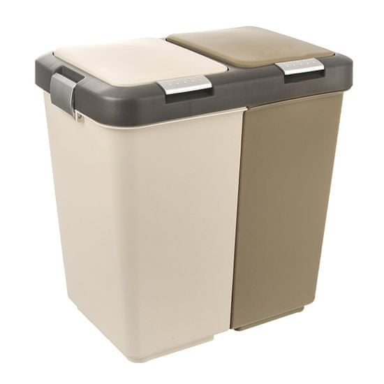 ORION Odpadkový kôš na triedený odpad Dust 2x20 l