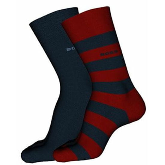 Hugo Boss 2 PACK - pánske ponožky BOSS 50467712-605