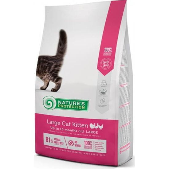 Nature's Protection Nature 'Protection Cat Dry Large Kitten 2 kg