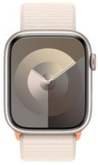Apple Watch Series 9, Cellular, 41 mm, Starlight, Starlight Sport Loop (MRHQ3QC/A)