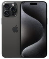 iPhone 15 Pro Max, 256GB, Black Titanium (MU773SX/A)