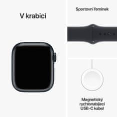 Apple Watch Series 9, Cellular, 41 mm, Midnight, Midnight Sport Loop (MRHU3QC/A)