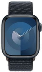 Apple Watch Series 9, Cellular, 41 mm, Midnight, Midnight Sport Loop (MRHU3QC/A)