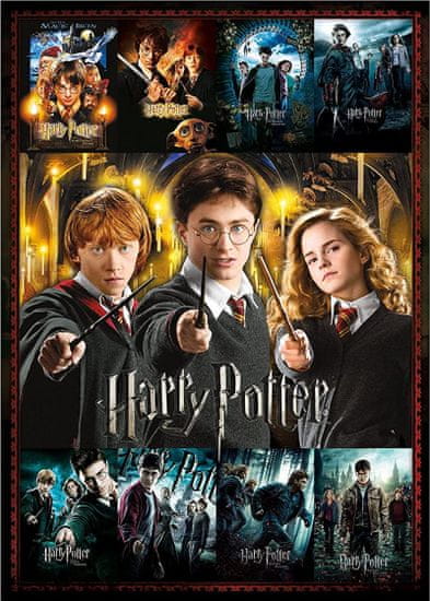 Aquarius Puzzles Puzzle Harry Potter: Filmové plagáty 1000 dielikov