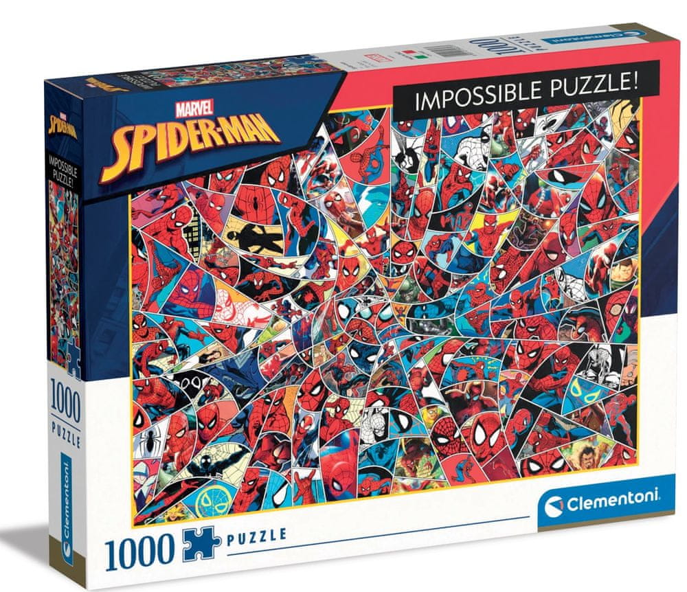 Clementoni Puzzle 1000 dielikov - Impossible Spiderman