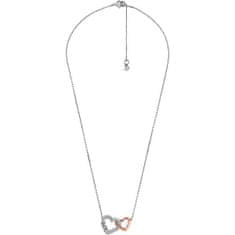 Michael Kors Nežný strieborný náhrdelník so zirkónmi MKC1641AN931