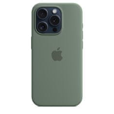 Apple iPhone 15 Pro Silicone Case with MagSafe - Cypress - rozbalené
