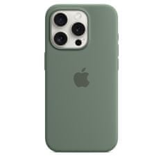 Apple iPhone 15 Pro Silicone Case with MagSafe - Cypress - rozbalené