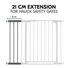 Hauck Safety Gate Extension 21 cm Dark Grey