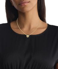 Calvin Klein Moderný pozlátený náhrdelník z ocele s kryštálmi 35000365