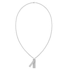 Calvin Klein Slušivý oceľový náhrdelník Architectural Lines 35000413